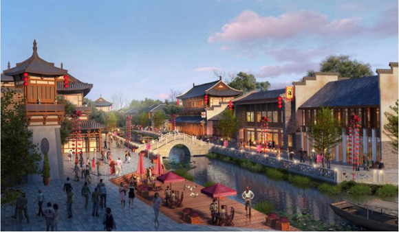 楚汉传奇小镇：光影中重生的特色小镇