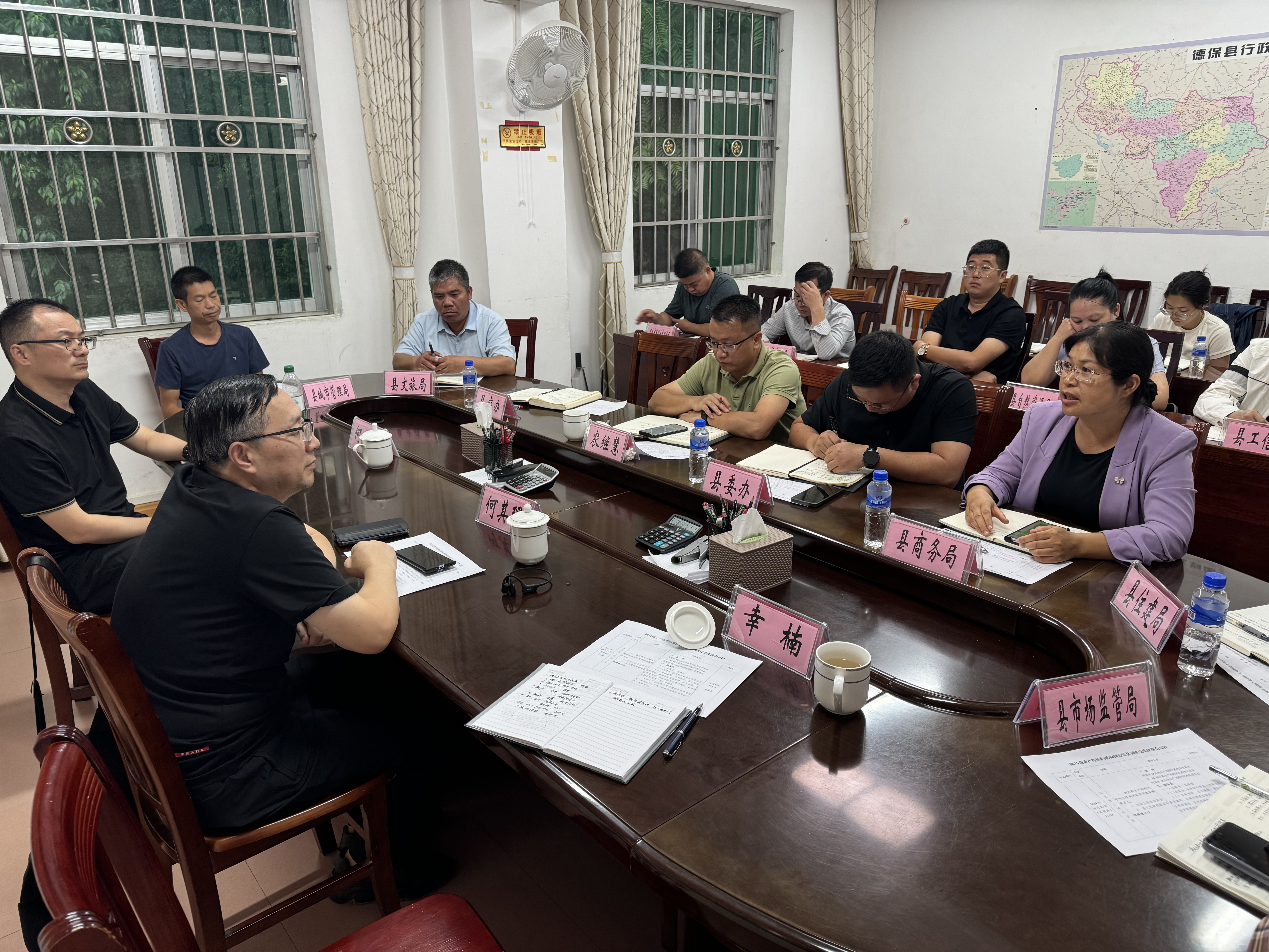 飙马应邀考察广西德保县，助力城市更新顶层设计