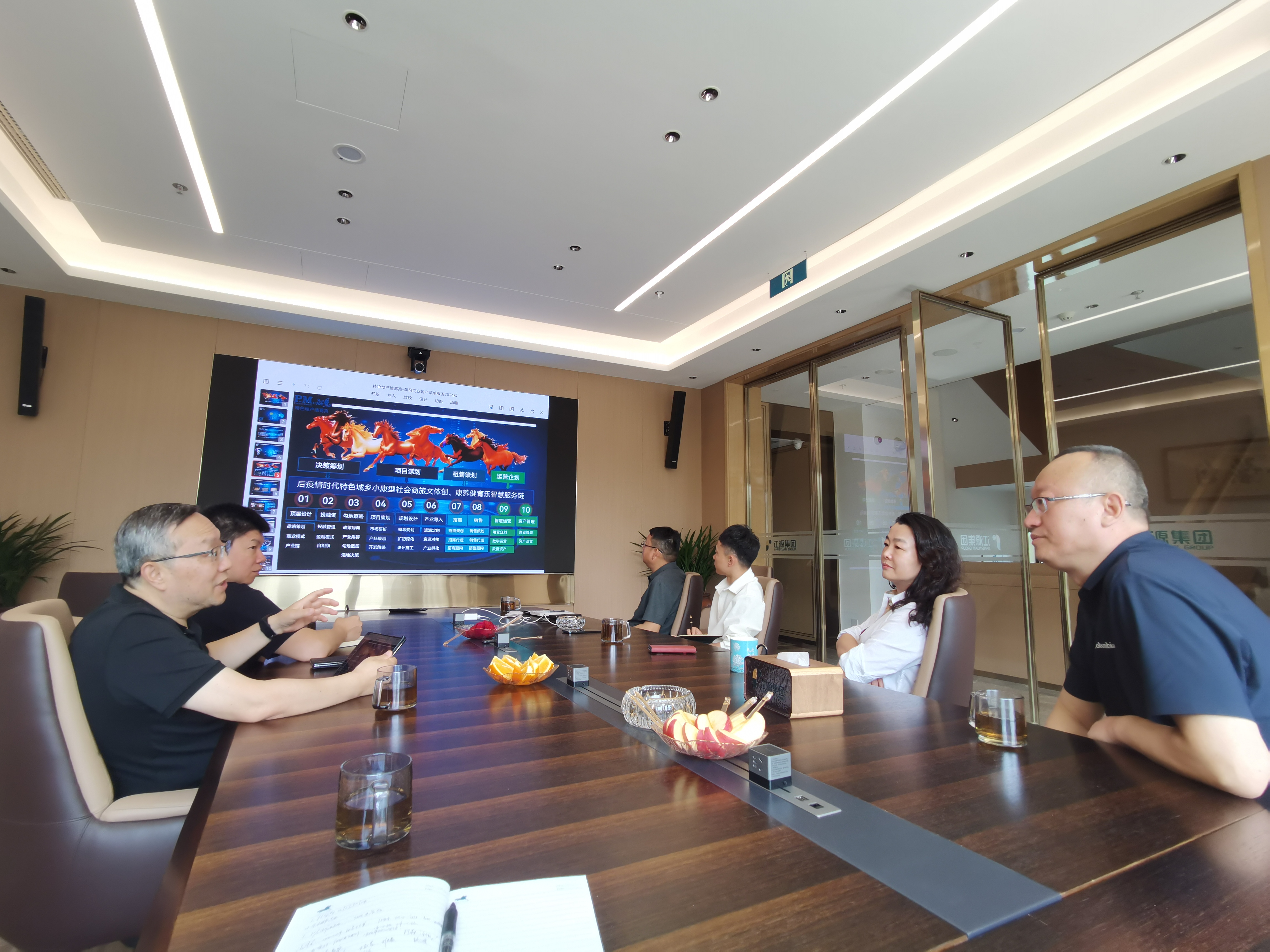 飙马专家组应邀考察山西某商业街区项目