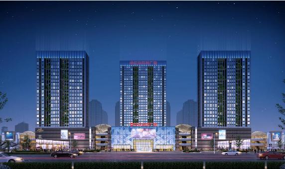 红达环球广场效果图