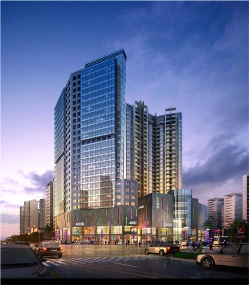 起源时代广场效果图