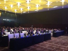 飙马中国何其琛主持2015中国商业地产行业发展论坛主题对话