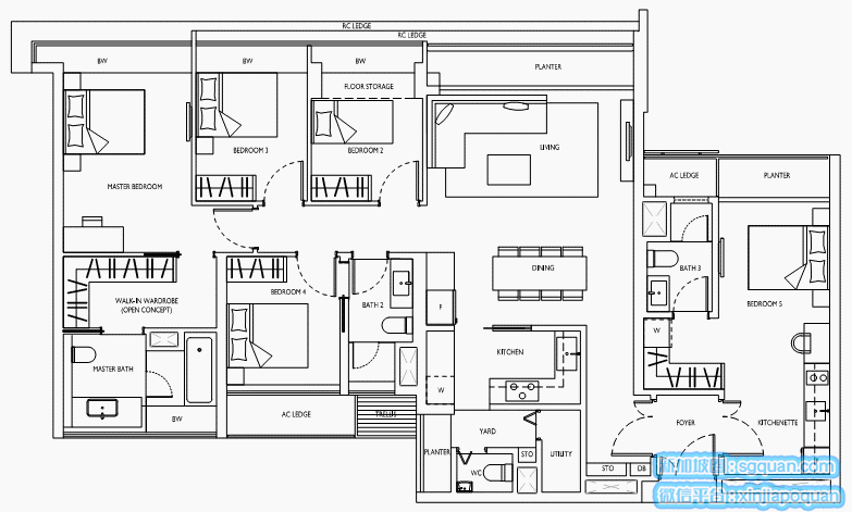 开盘即光，新加坡流行的双钥匙公寓长啥样—明源地产 研究院