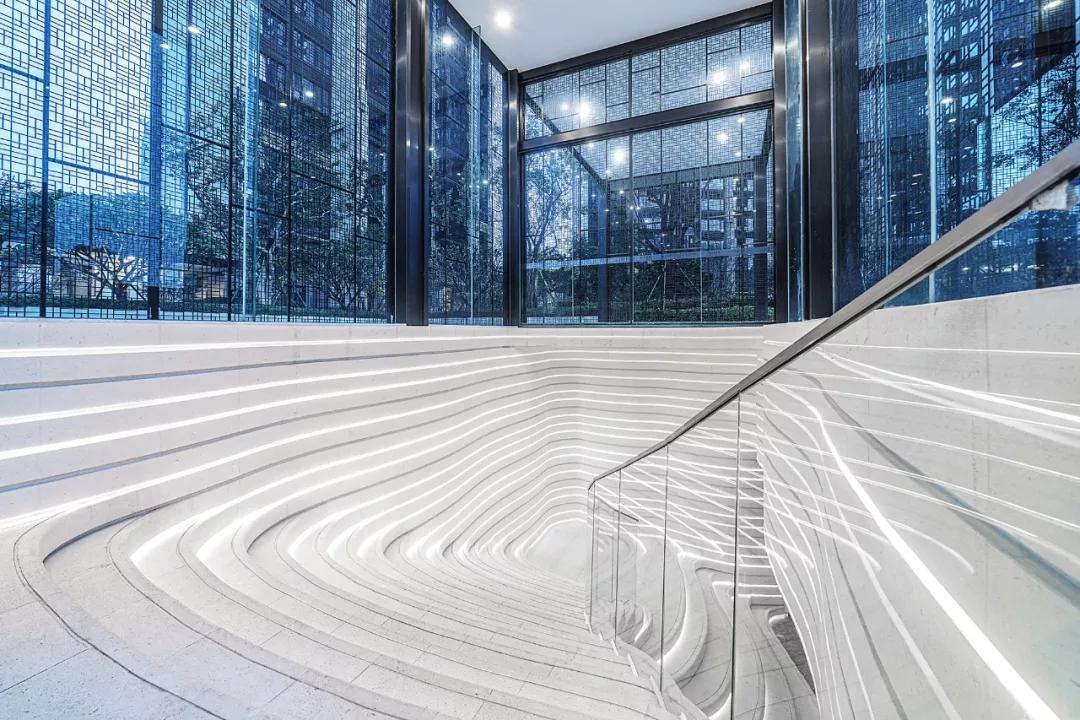 近两年流行的“下沉式”空间布局,一种新的设计方式