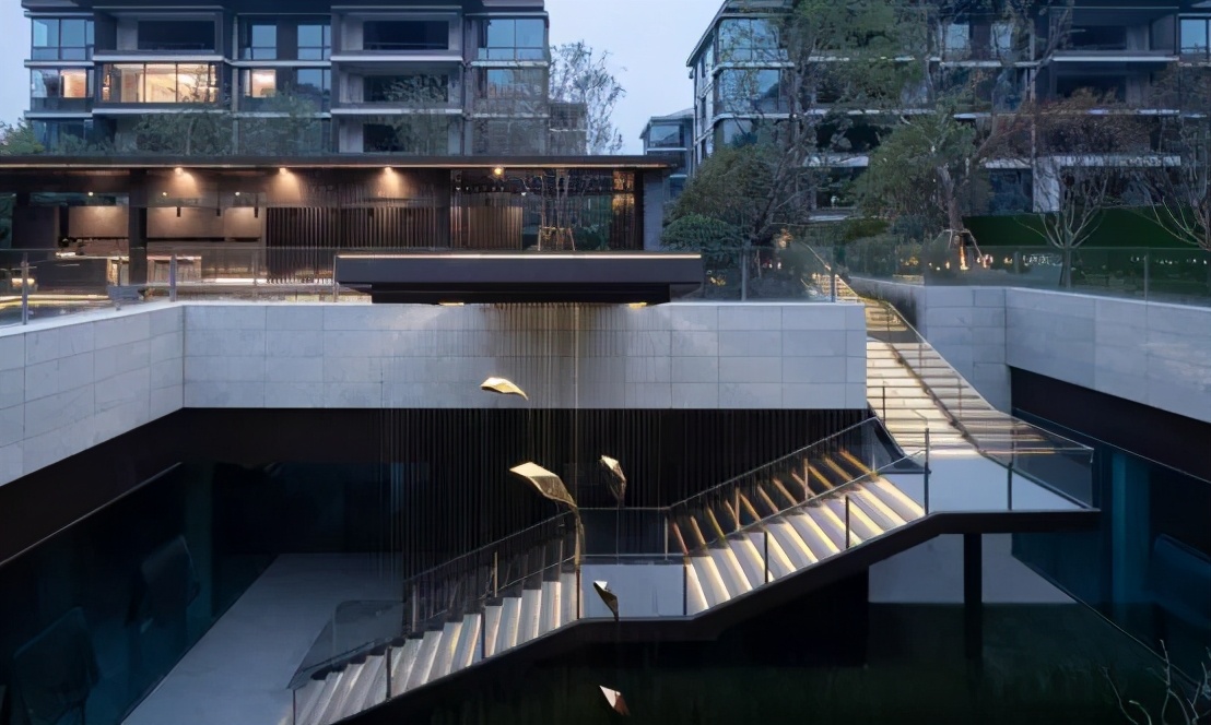 近两年流行的“下沉式”空间布局,一种新的设计方式