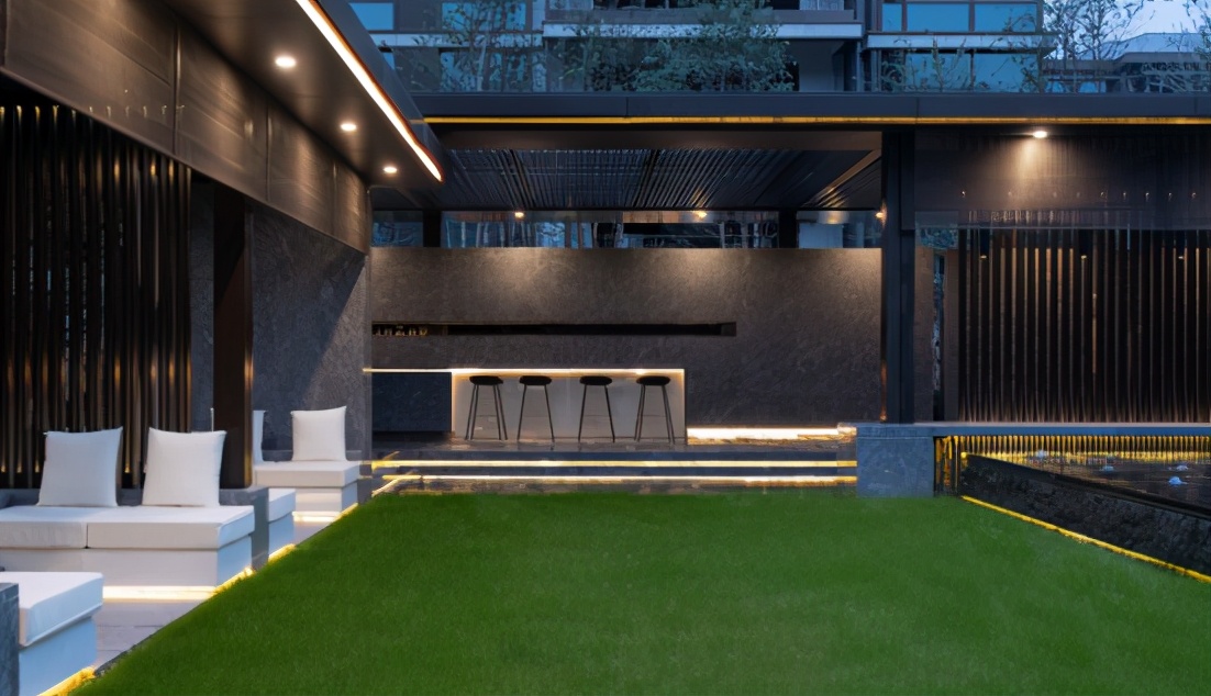 近两年流行的“下沉式”空间布局,一种新的设计方式