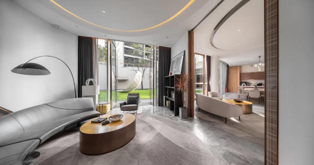 近两年流行的“下沉式”空间布局,一种新的设计方式