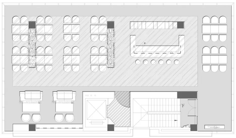 近两年流行的“下沉式”空间布局,一种新的设计方式