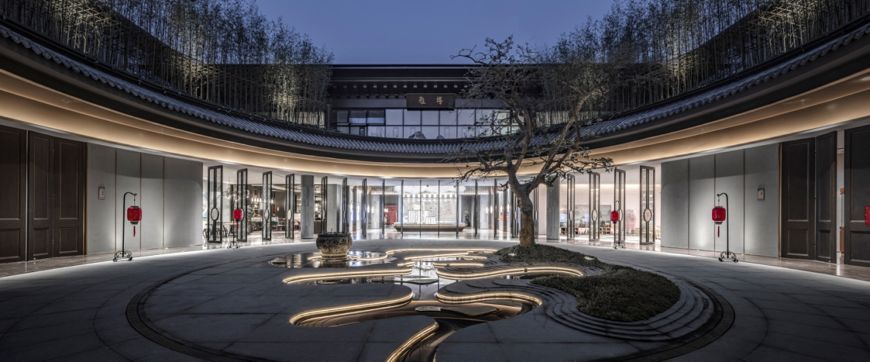 近两年流行的“下沉式”空间布局,一种新的设计方式